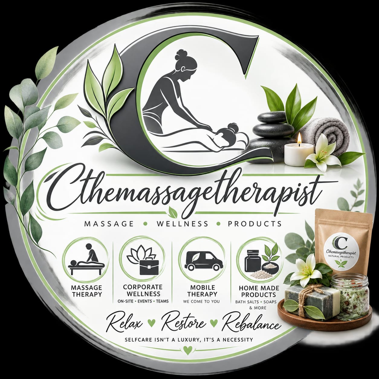 CTheMassageTherapist logo